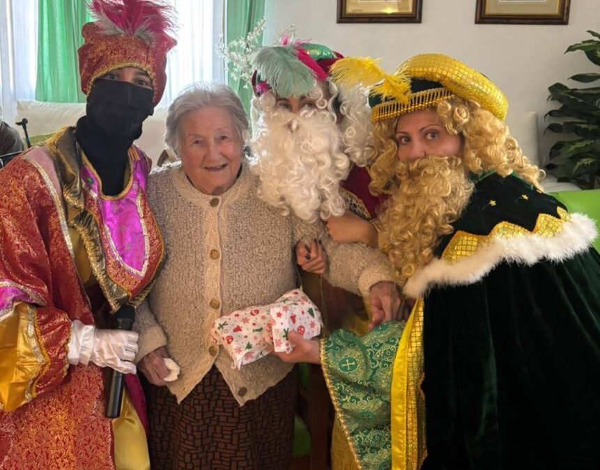 Visita de Los Reyes Magos.